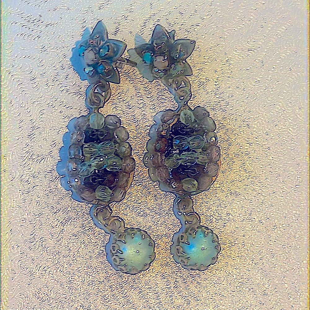 Crystal earrings